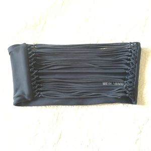 Mikoh Swimwear Kauai Multi String Bandeau Charcoal